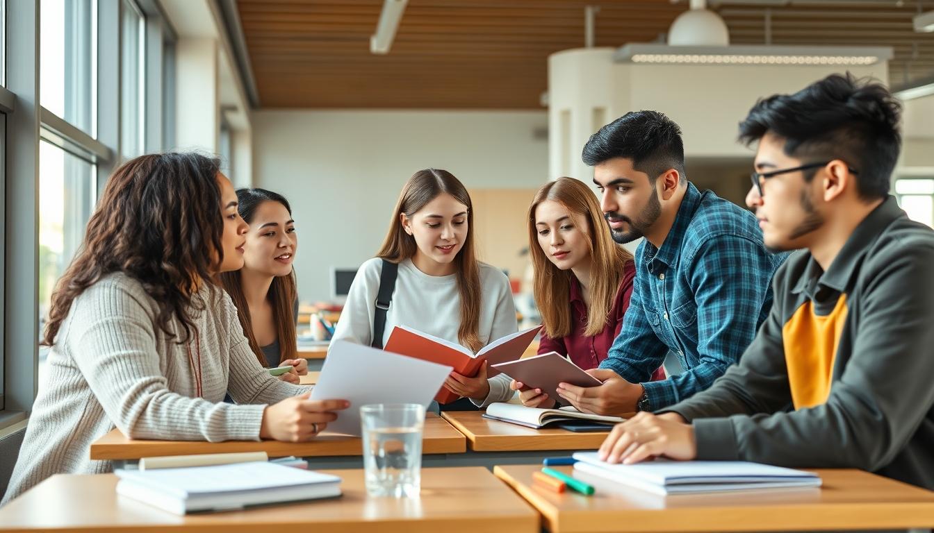 Students and educational resources in a modern learning environment